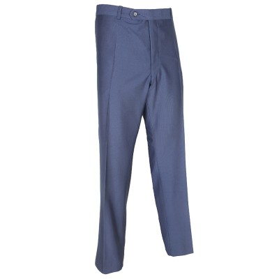 CORRECT2019 Plus Size(Plus Size) Fabric Suit Pants Blue