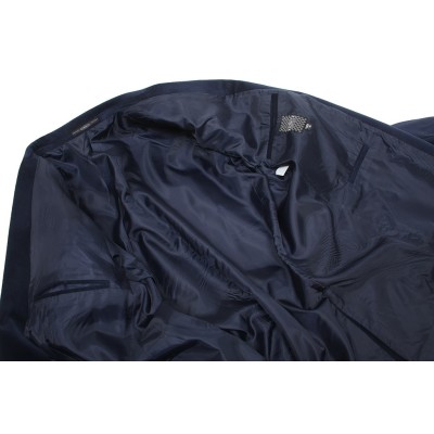 STEF2060 Plus Size(Plus Size) Blue Velvet Jacket