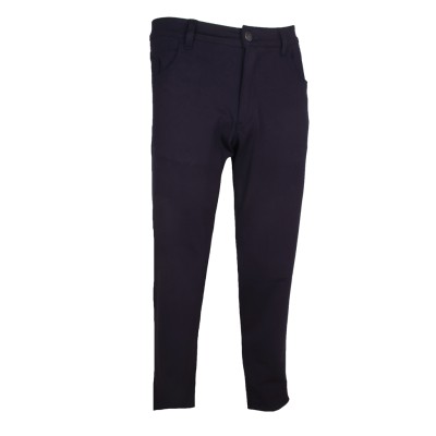 STEF60200 Plus Size (Plus Size) Blue Cabardine Pants